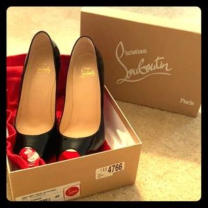 New Very Prive 120 Patent Christian Louboutin